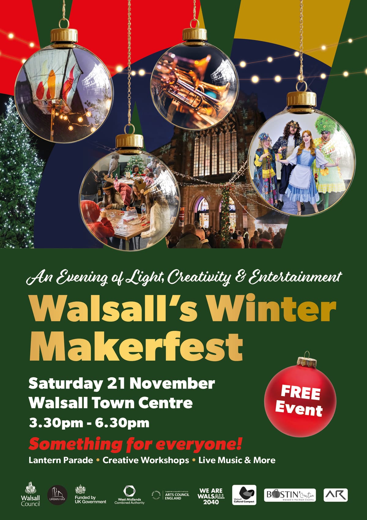Walsall's Winter MakerFest — Walsall news photo (Walsall Council)